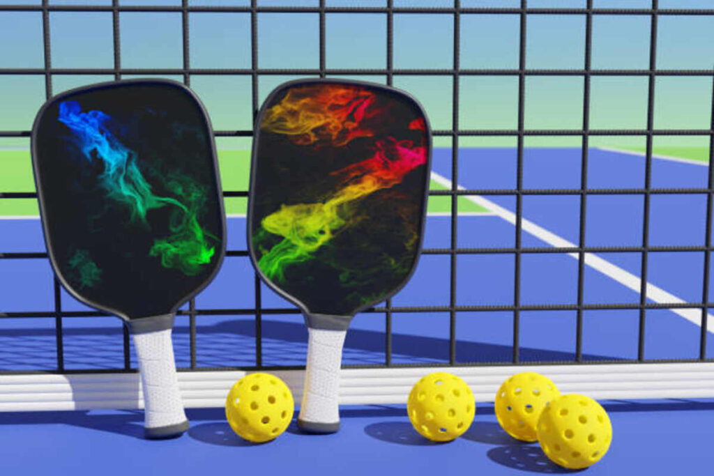 Pickleball Paddles Designed For Spin