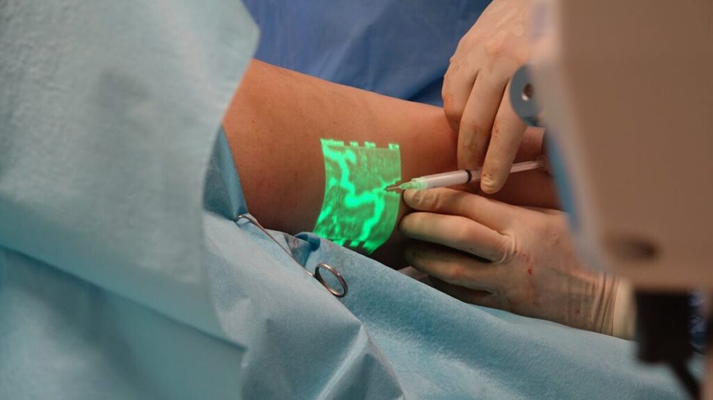 Light for Finding Veins