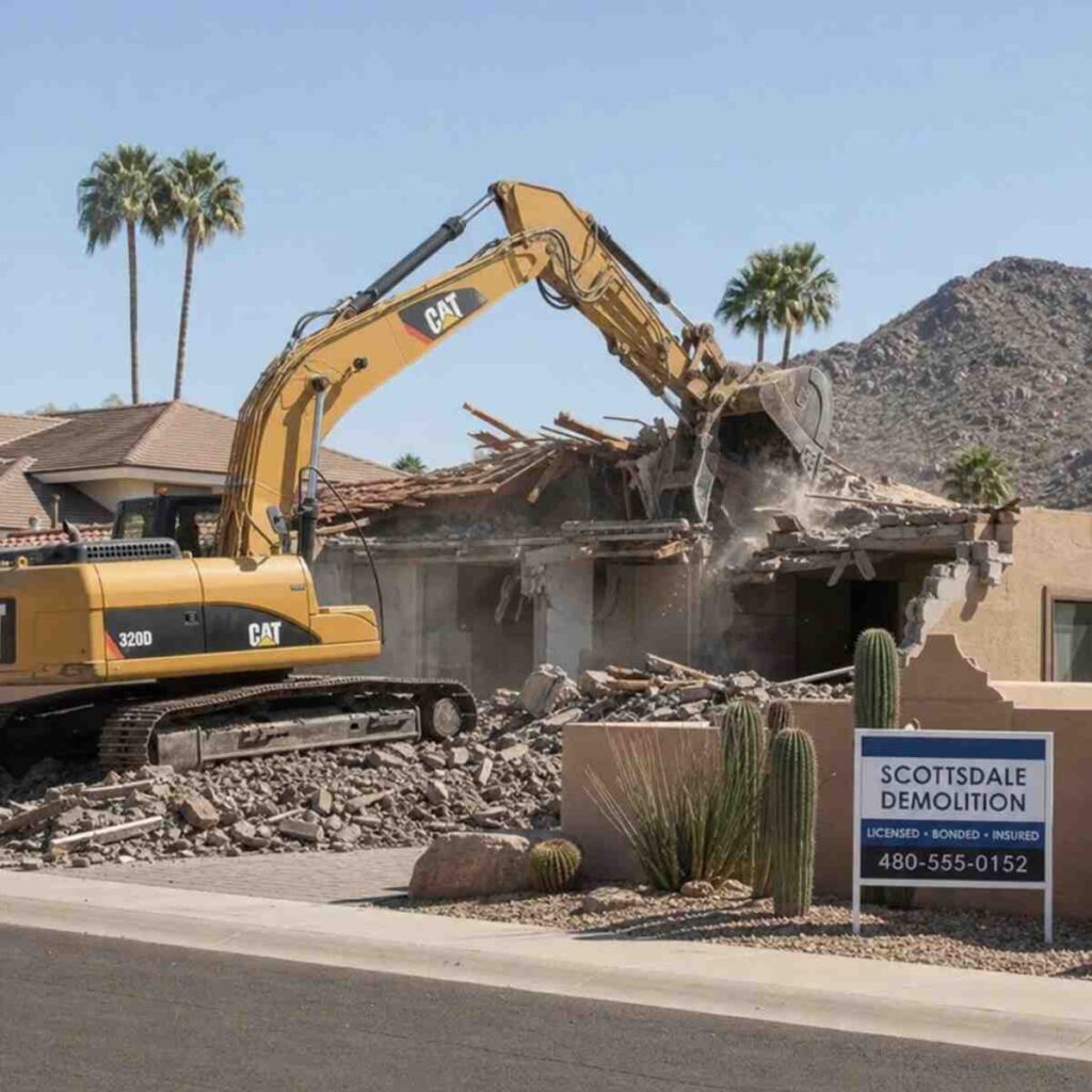 demolition Scottsdale
